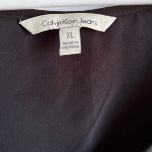 Calvin Klein Jeans Dark Black Blouse